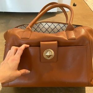 Kate spade tote brown
